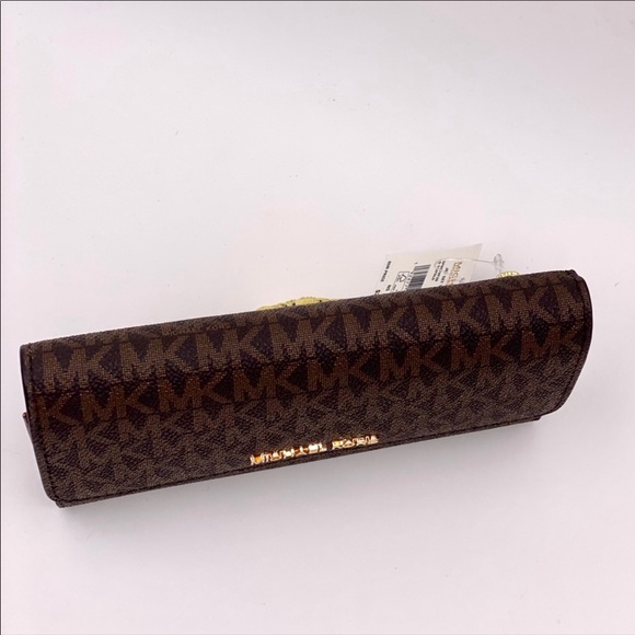 Michael Kors Trifold Wallet Brown - Picture 4 of 9